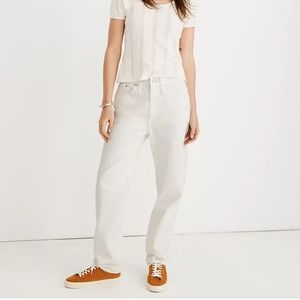 Madewell Dadjean in White 30